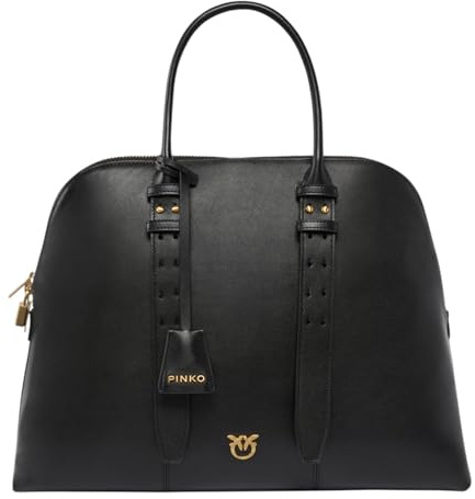 PINKO Escape Bowling Bag Maxi - Negro, Única