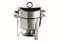 APS 11678 – Pentola di zuppa con fornelletto Rechaud rotondo Ø 33 cm alto 35 cm in acciaio inox (H.) N.