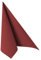 Unbekannt 50 Hochwertige Premium Servietten 1/4-Falz 40 cm x 40 cm Bordeaux in Stoffoptik
