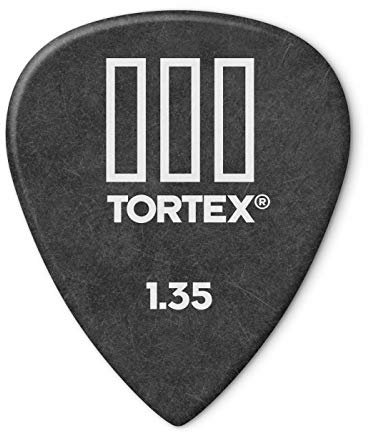 Jim Dunlop Tortex TIII 12er Plektren Set (1.35mm)