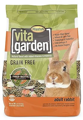 Higgins Vita Garden Rabbit Food, 4 Lbs, Large