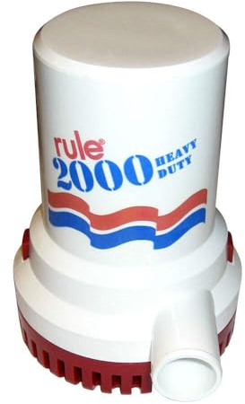 Rule 2000 G.P.H. Non-Automatic Bilge Pump - 24V