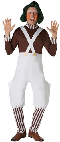 Rubie's Official Willy Wonka and The Chocolate Factory Oompa Loompa Adult Costume, Teacher's Book Week Character