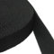 KLEBESHOP24 KLETTBAND BEIDSEITIG | Haken + Flausch Rücken an Rücken | Breite + Farbe wählbar | 3, 8 oder 25 m | Klettband Back to Back/schwarz, 50 mm x 8 m