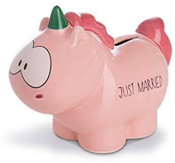 Nici Spardose Einhorn Little Cherry Just Married, 7,5 x 12 x 16,5 cm