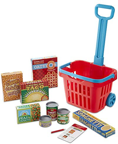 Melissa & Doug Einkaufskorb mit Zubehör