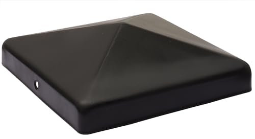 Wovar Pfostenkappe Schwarz für 12 x 12 cm Pfosten - Pro Stück