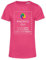 Teetaly Maglietta T-Shirt Donna con Stampa Personalizzata (Fucsia, M)