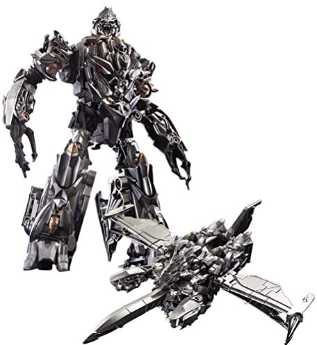 Transformer Spielzeug, Deformierter Auto Roboter, Transformation Action Figure Spielzeug, Legierungs Auto Roboter Auto-Spielzeug Kinder und Erwachsene,F