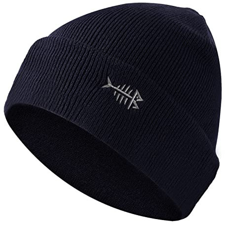 Bassdash Wintermütze warm Beanie Mützen dehnbar Strickmütze weich Herren Damen leicht Unisex Cuffed Beanies