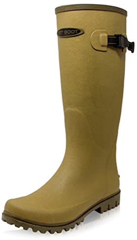 Dirt Boot County Women`s Waterproof Rubber Wellingtons Muck Boots Walking Wellies (uk_footwear_size_system, adult, women, numeric, medium, numeric_5)