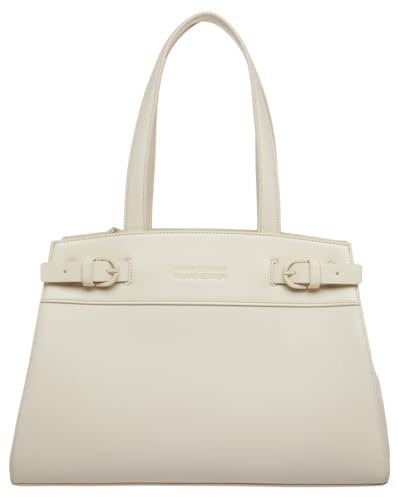 Armani Exchange Women's Cross Gender, Capsule Milano, Double Buckle Tote L, Dusty Ground