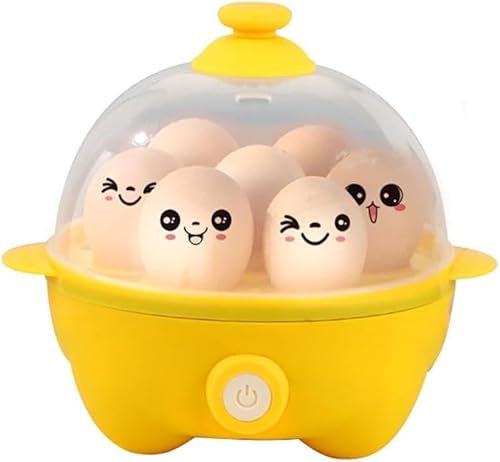 OUSIKA Boiled Egg Cooker,Egg Steamer,Egg Boiler,220v Timing Egg Fryer Egg Steamer Egg Boiling Machine Chicken Fully Automatic Power Off,Suitable for: Steamed Vegetable Dumplings with Eggs Steam