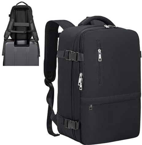VMIKIV Handgepäck Rucksack 40x20x25 für Ryanair 20L Reiserucksack Handgepäck Flugzeug Rucksack Klein Handgepäck Tasche 40x20x25 Travel Backpack Laptop Backpack für Herren Damen