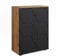 Vicco Midischrank Irma, Badmöbel, Anthrazit gestreift, 60 x 81 cm