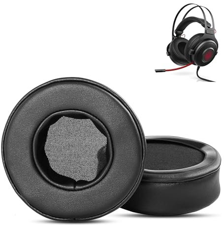 XRHTONG Prime Cuscinetti di ricambio compatibili con HP OMEN 800 OMEN800 cuffie cuscinetti (pelle proteica/schiuma memory)