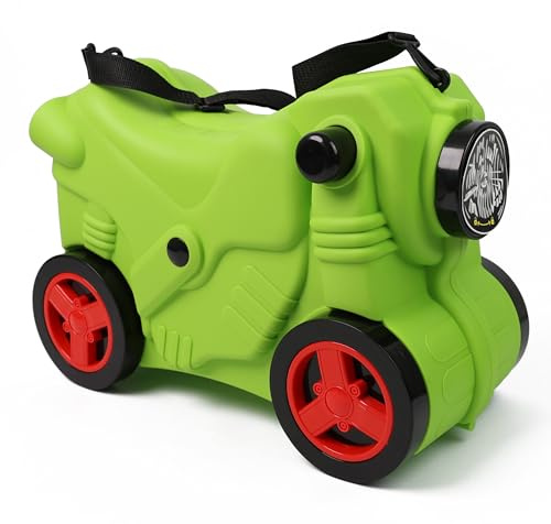 DIVCHI Kinderkoffer mit Rädern zum Auffahren, Handgepäck, Handgepäck zum Sitzen, Kabinenwagen, Kinderkoffer, Reisetaschen, Geschenk für Jungen und Mädchen