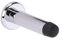DIRECT DOOR HANDLES® 75mm Projection Skirting or Wall Mounted Door Stop Concealed Fix with Rubber Buffer in Polished Chrome with Fixing Screws