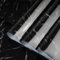 TOTIO 32x157in Ultra-wide Black Marble Vinyl Wrap Dark Granite Effect Vinyl Self Adhesive Wallpaper Glossy Thicken Countertop Contact Paper Peel and Stick Waterproof Oil-Proof Kitchen Worktop Covering