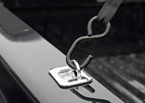 Hansen Styling Parts 2X Zurrösen Pickup's (aus verchromtem Metall) zur Ladungssicherung