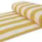 GX GARGIX Tenda da Sole a Strisce con Anelli, per Balcone, Veranda e Giardino, con Frange, Resistente, Vari Colori e Misure (Tv/Giallo, 300x300Cm)