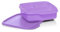 Tupperware to Go Lunchbox Clevere Pause 550 ml Brotdose mit Trennwand Eco+ Schule (flieder)