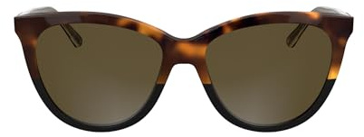 Calvin Klein Women's Sunglasses CK25508S - Havana/Black with Brown Lens