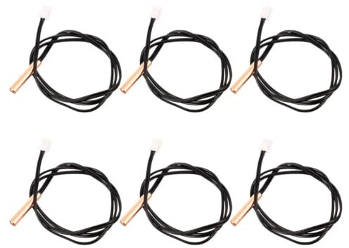 GALPADA 6 Sensores De Temperatura para Aire Acondicionado Sensor De Temperatura Ambiente Sonda De Temperatura para Aire Acondicionado Sensor De Temperatura De Termopar Sensor De