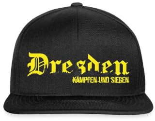 Dresden Kämpfen Und Siegen Stolzer Fan Style Snapback Cap