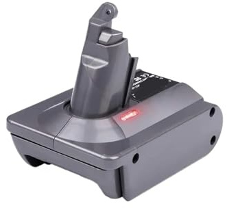 Battery Adapter，Compatible for Bosch，18V Li-ion Battery Convert to，Compatible for Dyson，V6 Vacuum Cleaner.