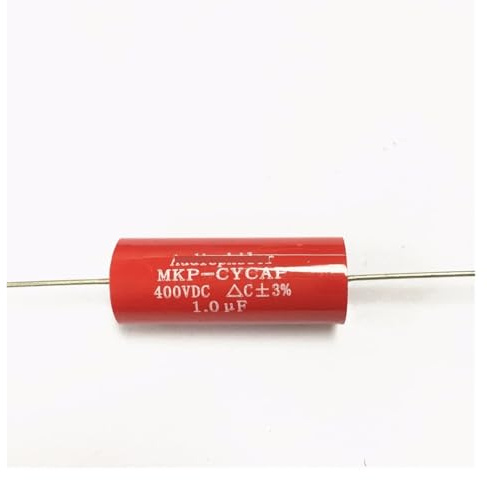 ZGPOSQKZSC Condensatore ASSIALE MKP 1UF 400V da 10 Pezzi for amplificatori for Chitarra a valvole