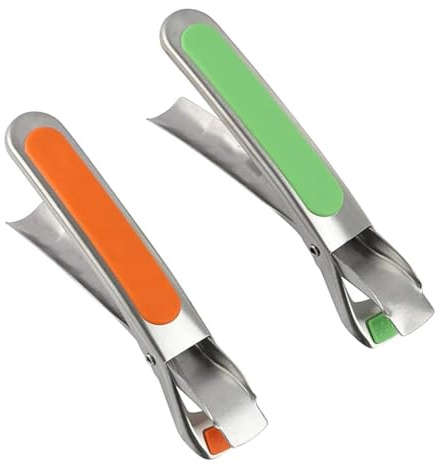 2PCS Heat-Resistant Stainless Hot Plate Gripper Tongs for Oven