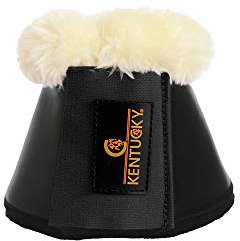 Kentucky - Overreach Boots Naturel - Schwarz - Schaffell-Leder - Größe M