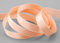 finemark 3 m x 10 mm Satinband HELL APRICOT (034) doppelseitiges Schleifenband aus Satin ohne Draht weich und glänzend Geschenkband Deko Band Double face Dekoband Dekorieren Basteln
