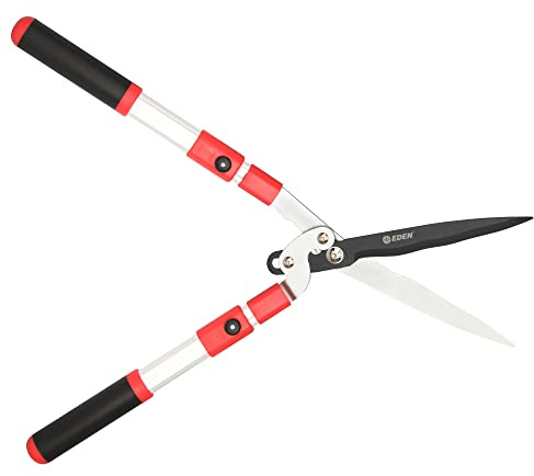 Eden 39022 Extendable Hedge Shears with Wavy Blade