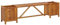 Rantry Banc de jardin avec 2 pots de fleurs 150 x 30 x 40 cm en bois d'acacia massif, banc de terrasse, banc de jardin, siège de salon, meubles d'extérieur