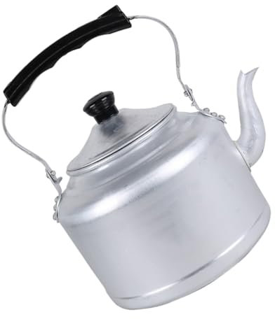 TOPBATHY Aluminium Wasserkocher Retro Teekessel Wasserkocher Wasserbehälter Teekanne Metall Küche Teekessel Herd Wasserkocher Küche Teekessel Teekessel Restaurant