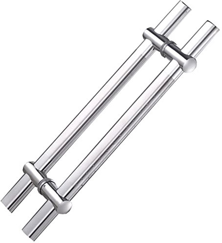 Maniglia moderna in vetro temperato per porte in legno, maniglia a doppia faccia per porta della doccia per garage 120 cm