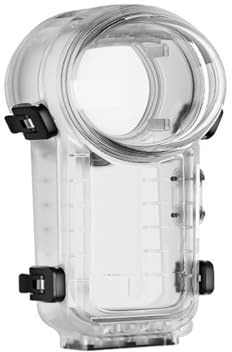 Für Mount Invisible Diving Case für Wasserdichten Gehäusekäfig-Objektivdeckel für die insta360 x4-Kamera