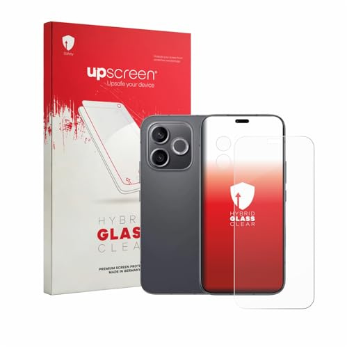 upscreen Schutzglas für Honor 600 Lite (Display+Kamera) Schutzfolie Panzer Folie Glas [Extrem Kratzfest 9H, Anti-Fingerprint, Ultra-Transparent]