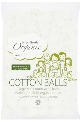 Simply Gentle Organic Cotton - Pack of 100 Balls