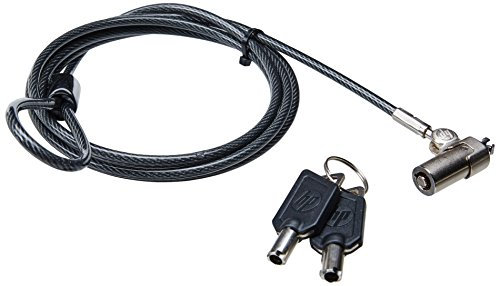 HP Ultraslim - Candado de cable con llave