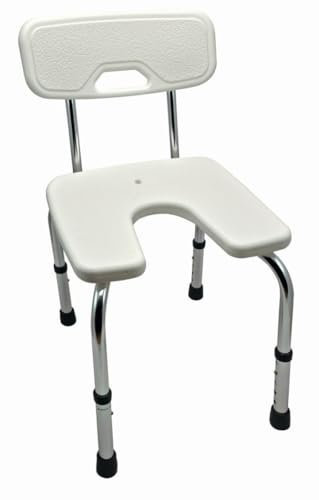 Sundo Homecare 10300 Duschhocker mit Hygieneausschnitt