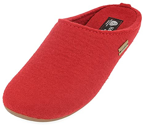 HAFLINGER Everest Fundus Filzpantoffeln im schlichten Design