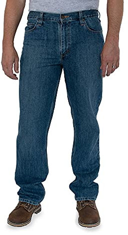 Carhartt Herren Relaxed Fit 5-Pocket Jeans 101483, Frontier, Mittel