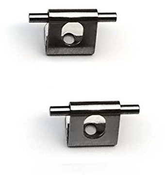 Roca - A820053810 - Set of Sidney Steel Seat Hinges (Ai0006500R) - Bathroom Accessories - Seat/Cover - Spare Parts, Seats and Covers