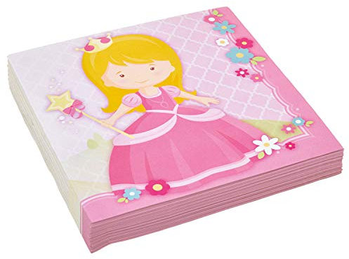 amscan 11011971 9900397 20 Servietten My Princess, Motiv