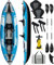 Driftsun Voyager Aufblasbares Kajak für 2 Personen, komplett mit allem Zubehör, 2 Paddeln, 2 Sitzen, Doppelhubpumpe und mehr