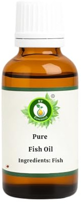R V Essential Reines Fisch Öl COD Leber Fisch Öl 30ml (1.01 Unzen) - Pure Fish Oil