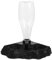 POPETPOP Reptile Water Feeder Creative Drinking Fountain Pet Supplies for Tortoises Lizard (Black)